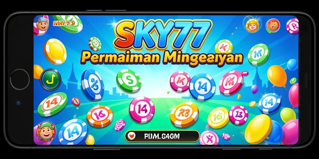 Tampilan gameplay Bingo yang menyenangkan dari SKY77.